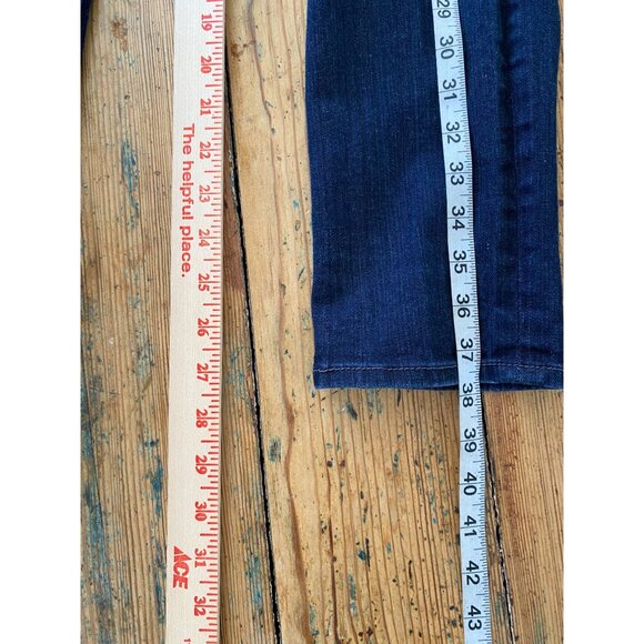 IT Jeans Womens Slim-Fit Dark Wash Denim 28 Short Cotton/Spandex Blend Stretch - Picture 9 of 9